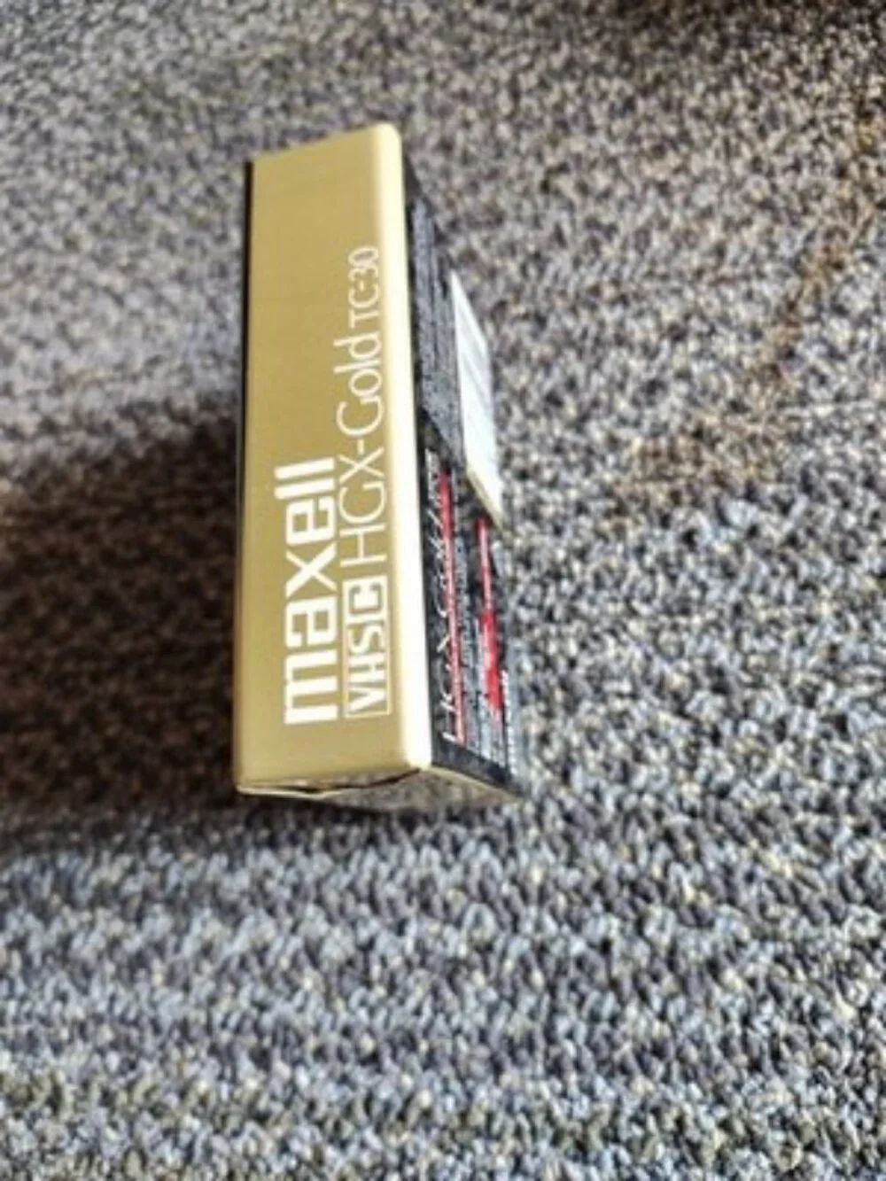 Maxwell TC-30 HGX Gold VHS-C Video Camcorder Tape Premium High Grade